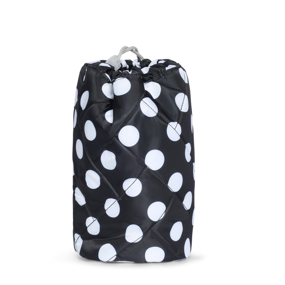 Lug Tumbler Storage Pouch in Black Large Dot NWT - Picture 3 of 5